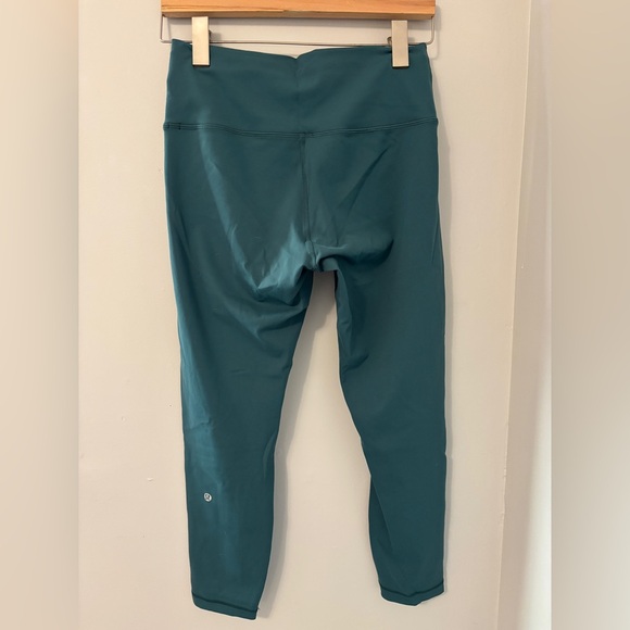 Wunder Train High-Rise Tight 25” size 10 in Green Jasper - Picture 3 of 3